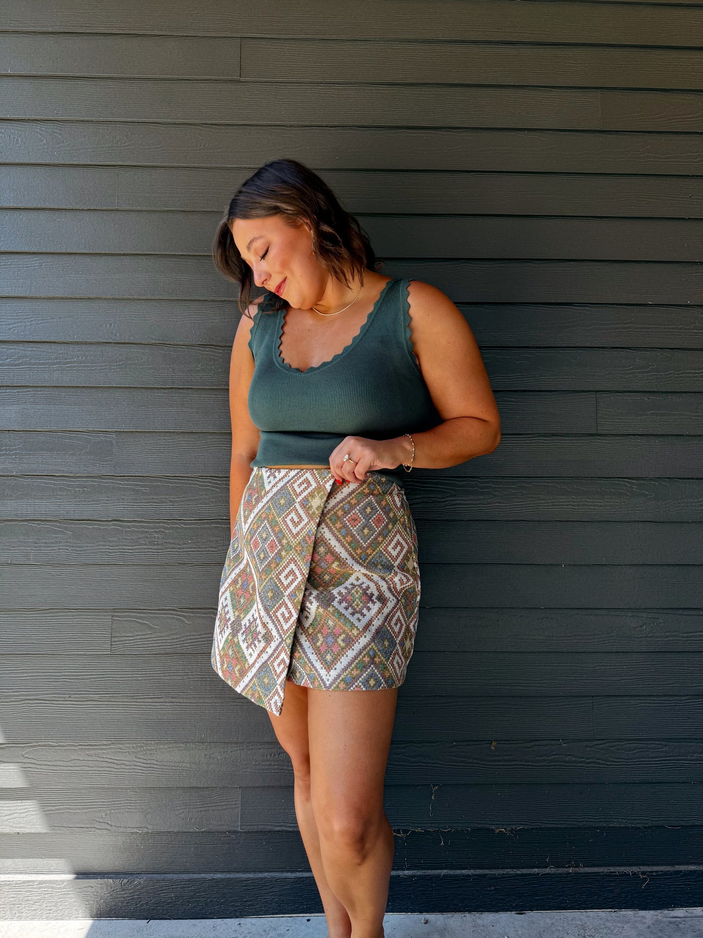 The Zahra Wrap Skirt