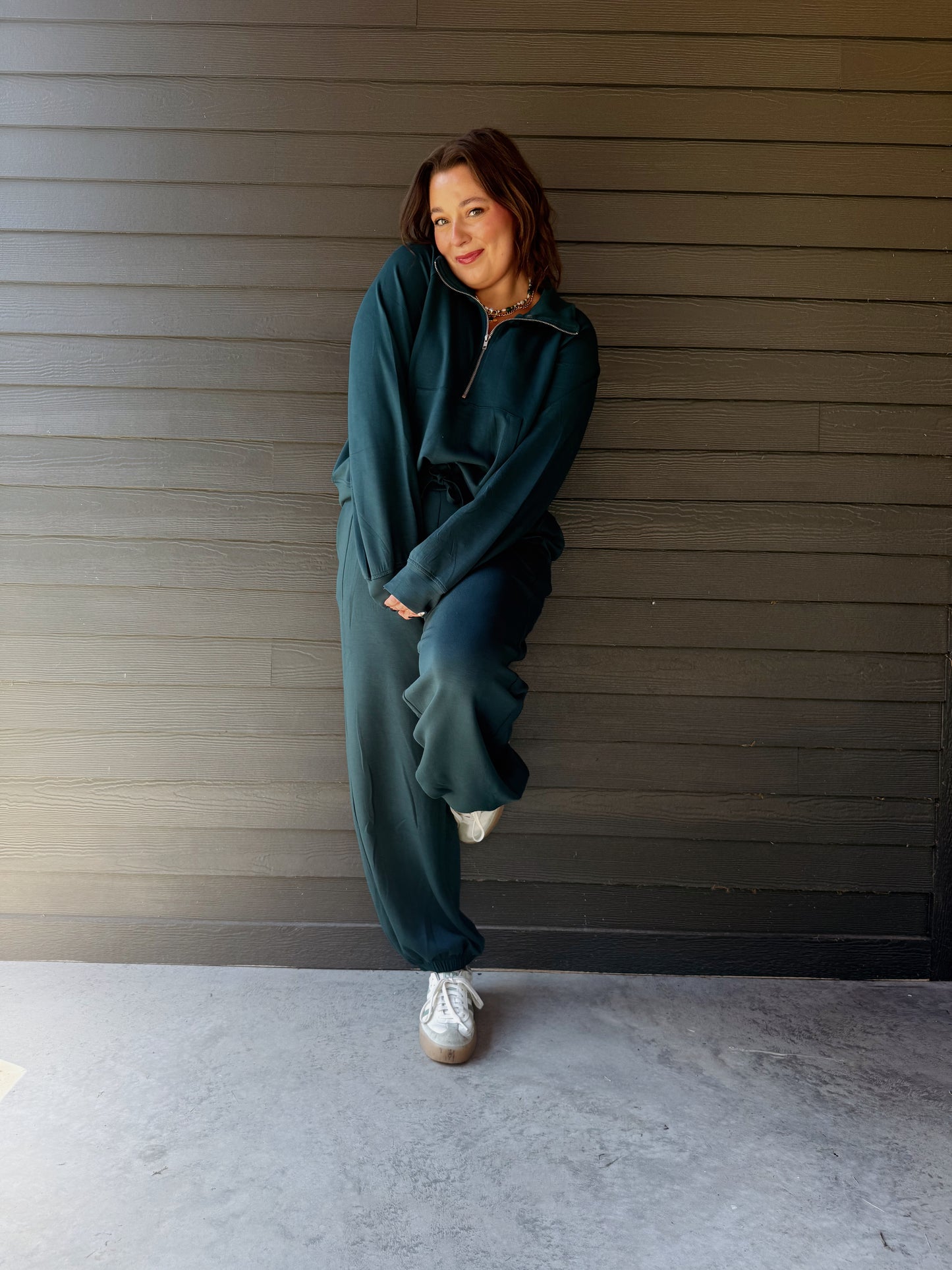 The Hayes Half Zip Sweatshirt