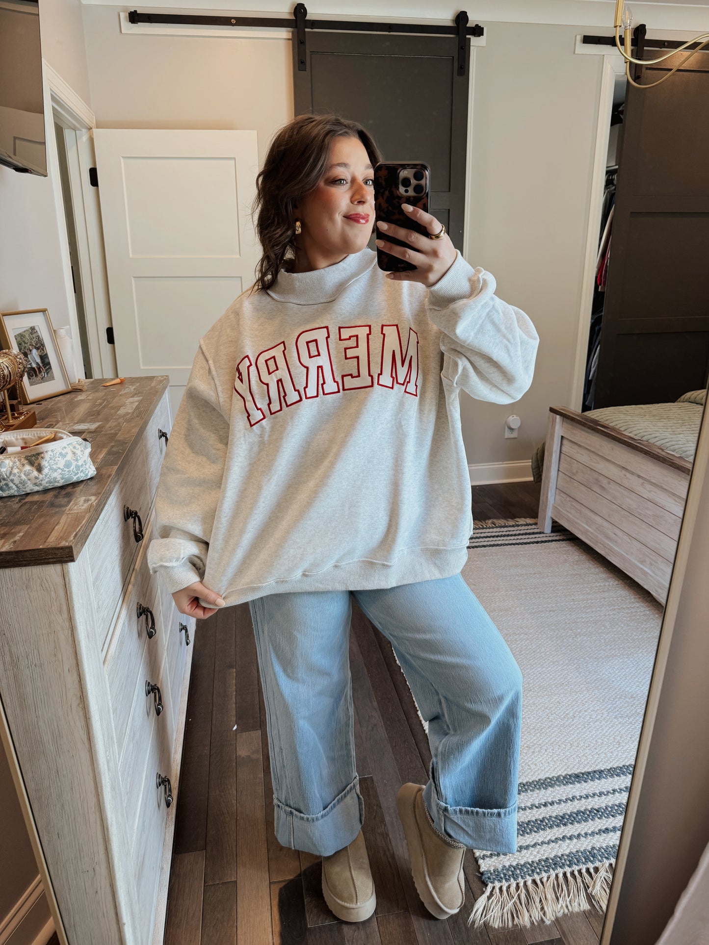 The Merry Mockneck Sweatshirt