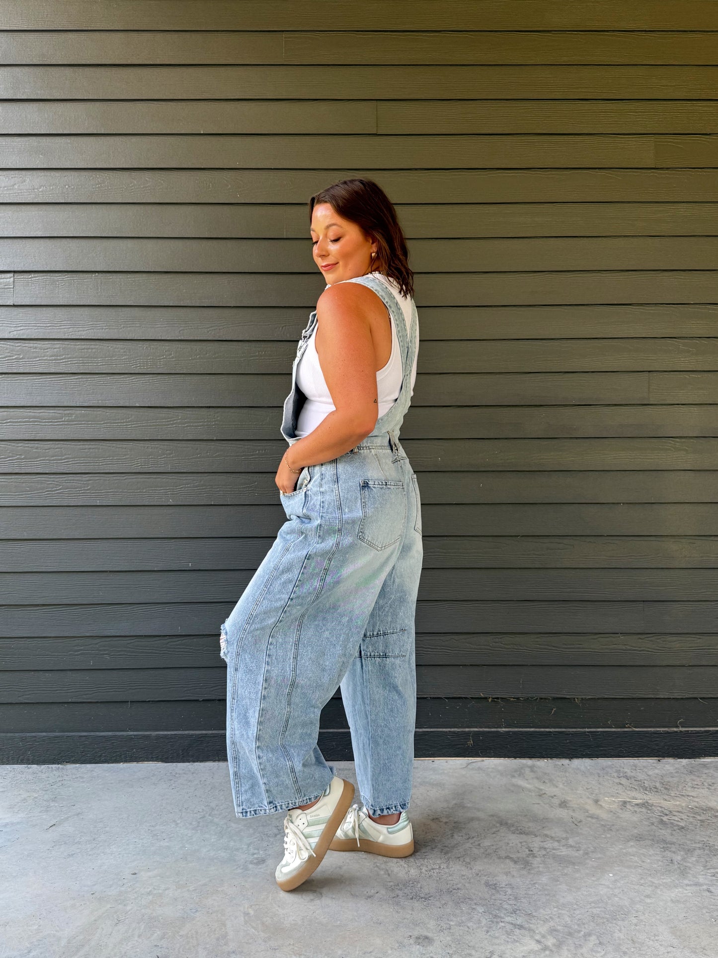 The Parker Barrel Overalls