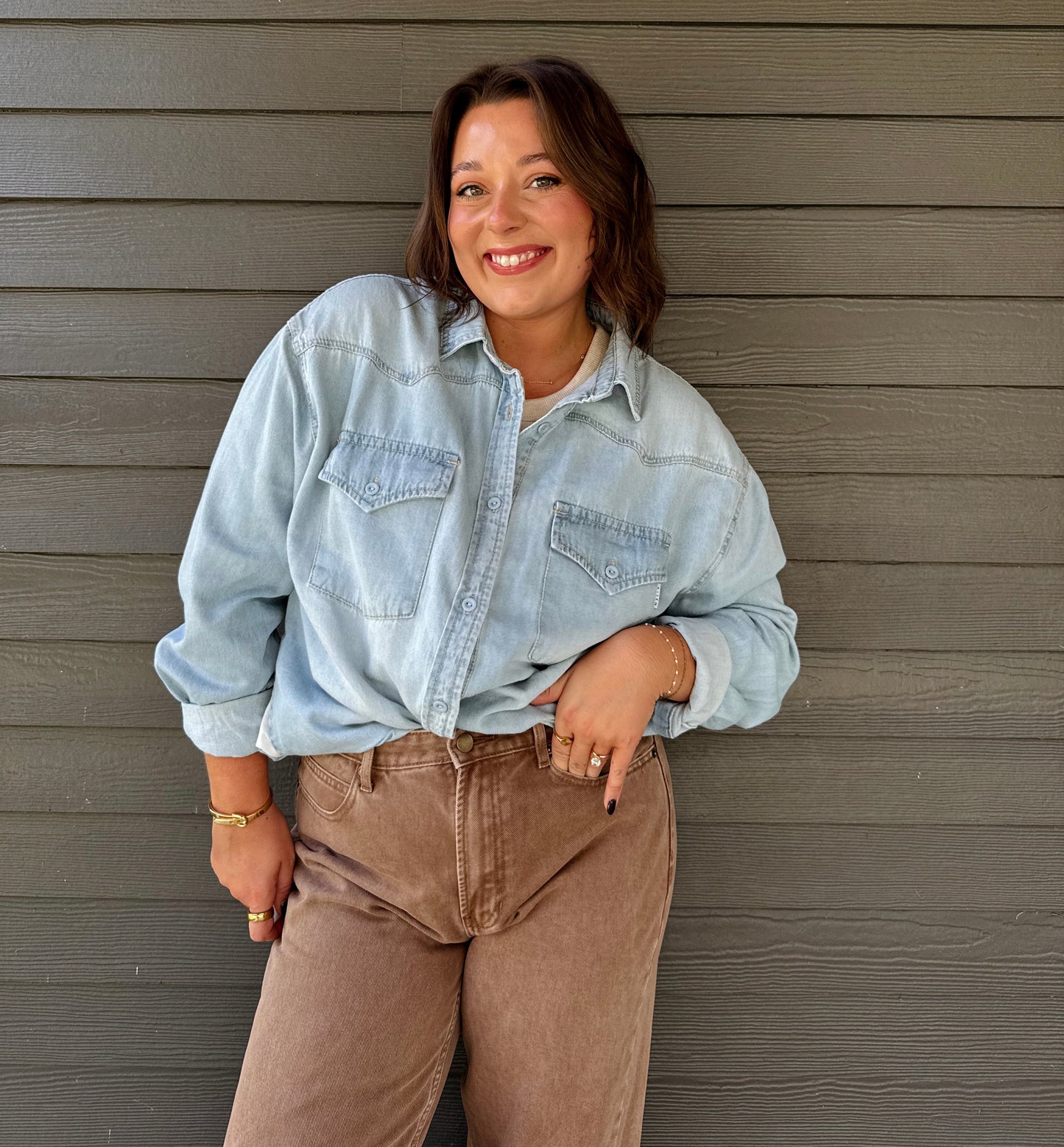 The Dakota Denim Shirt