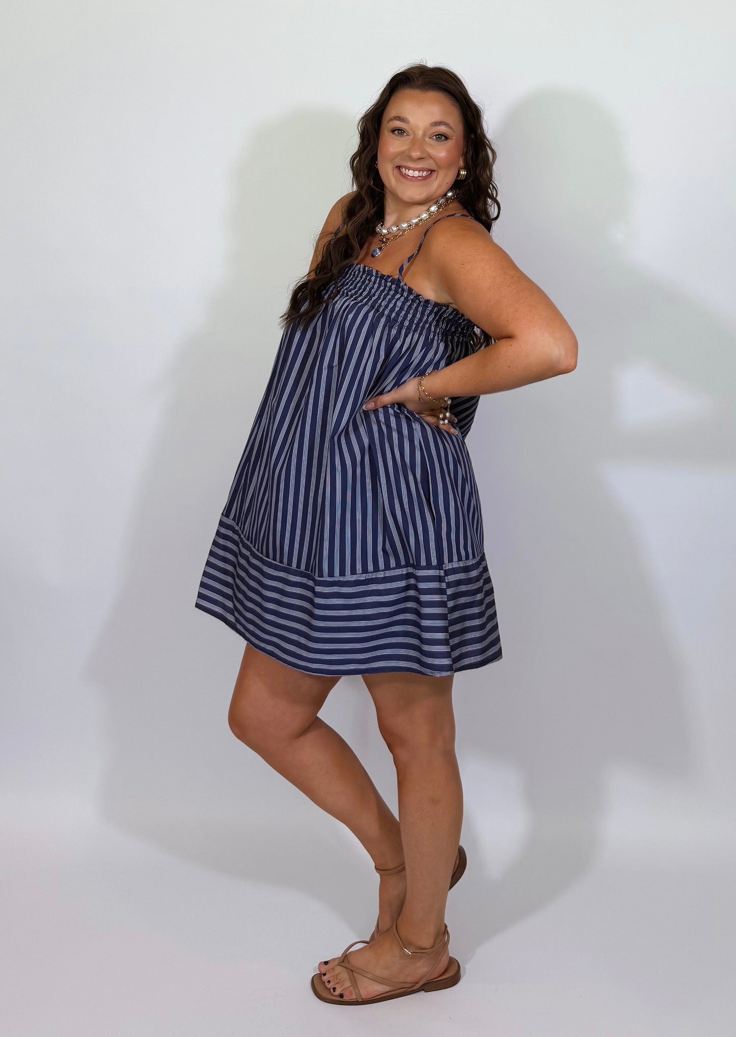 The Harbor Stripe Dress