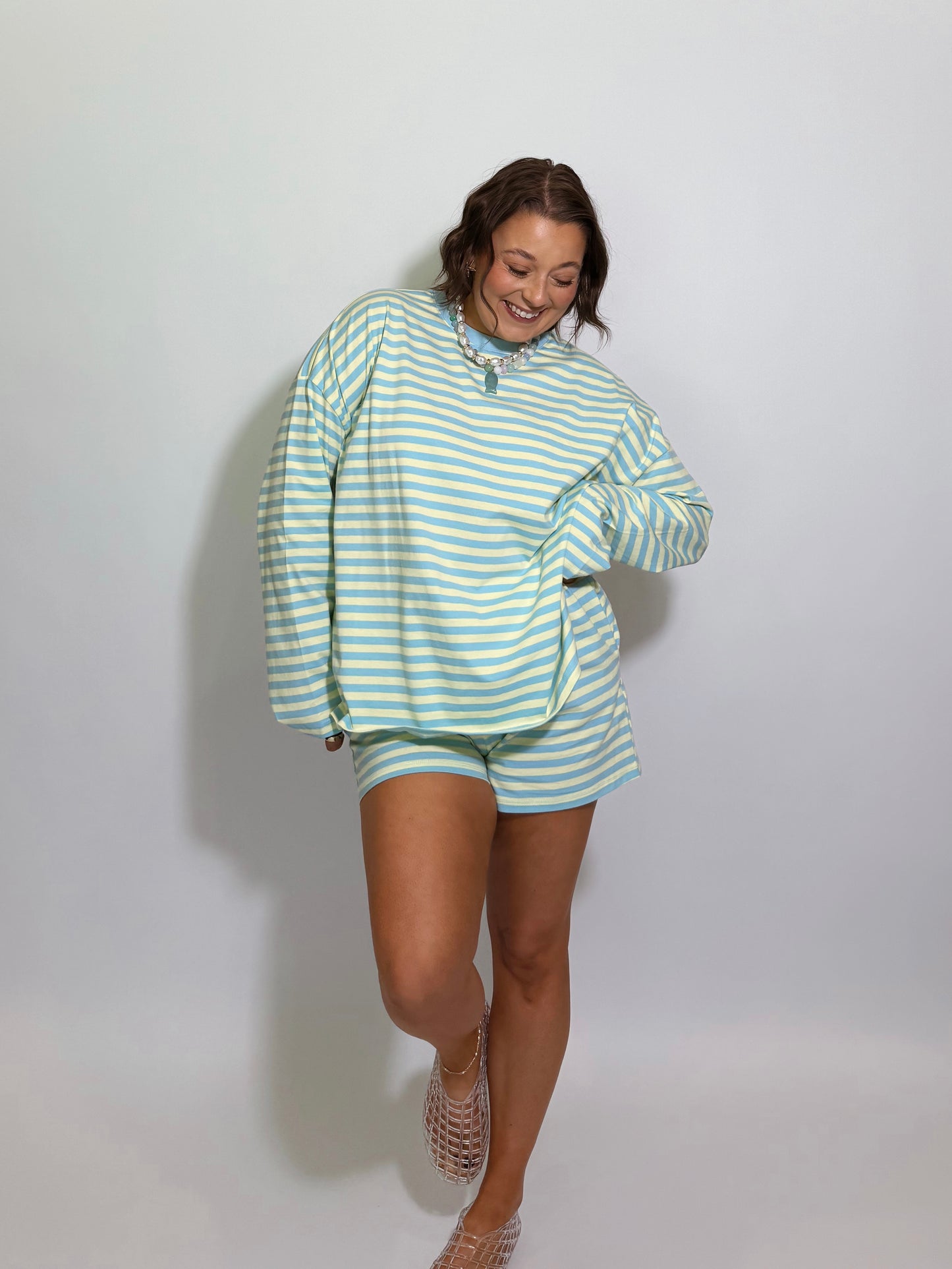 The Sea Glass Striped Top