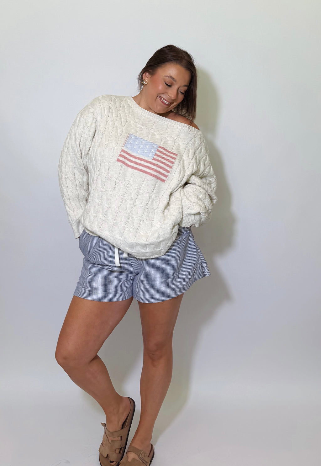 The Americana Cable Sweater