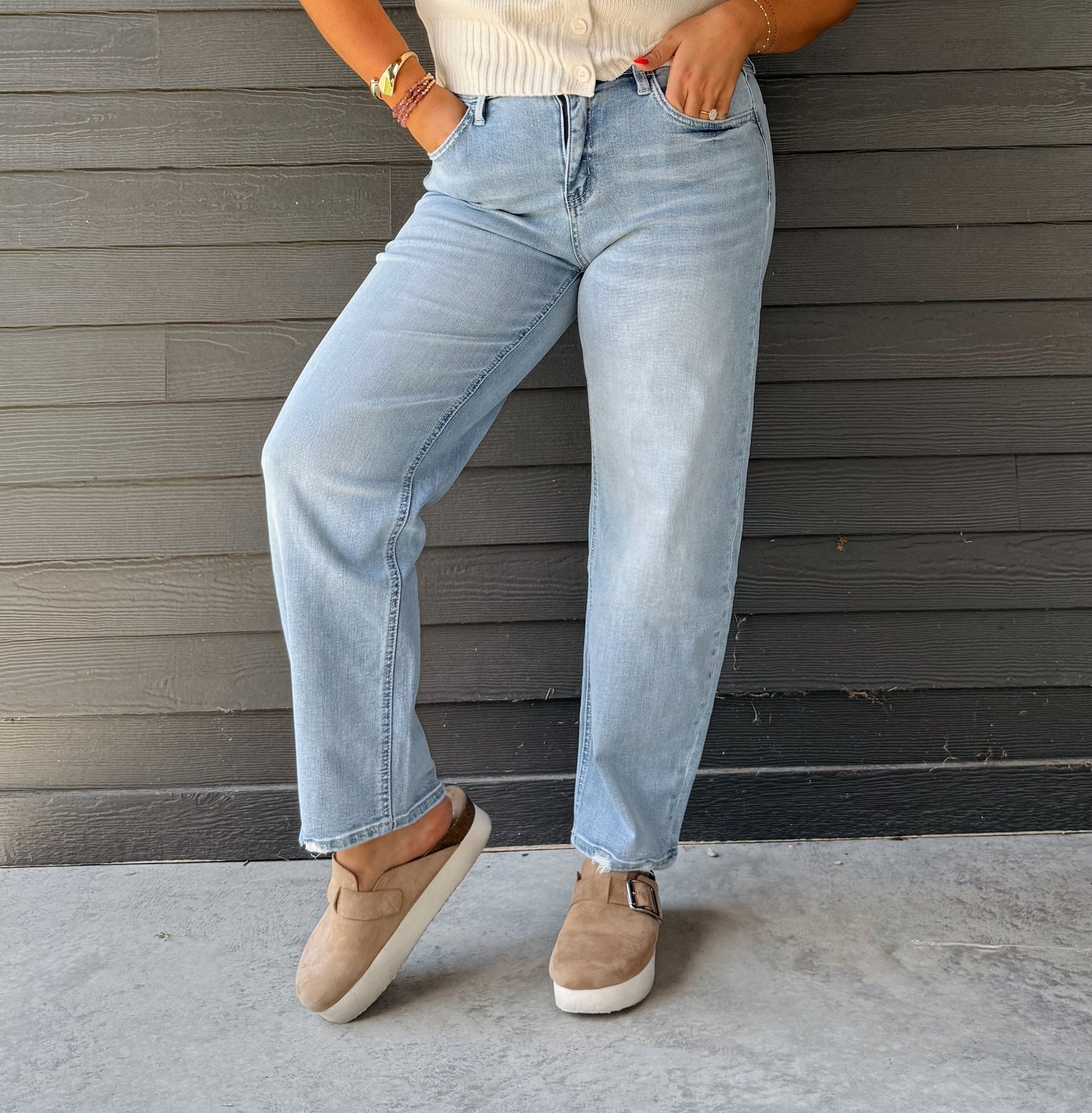 The Sloane Barrel Jean