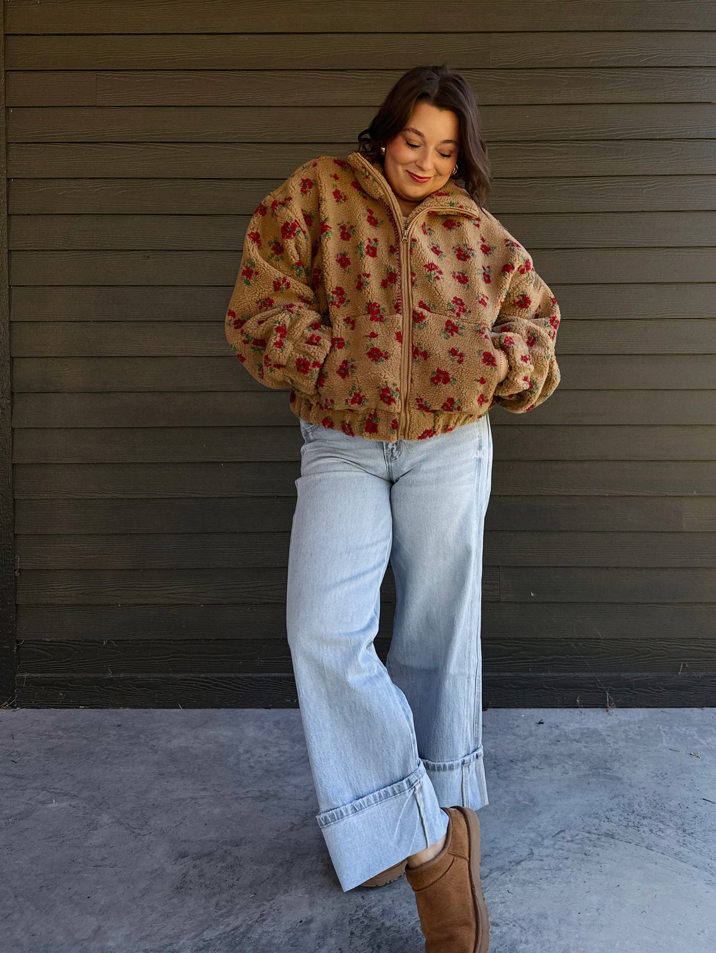 The Autumn Bloom Sherpa
