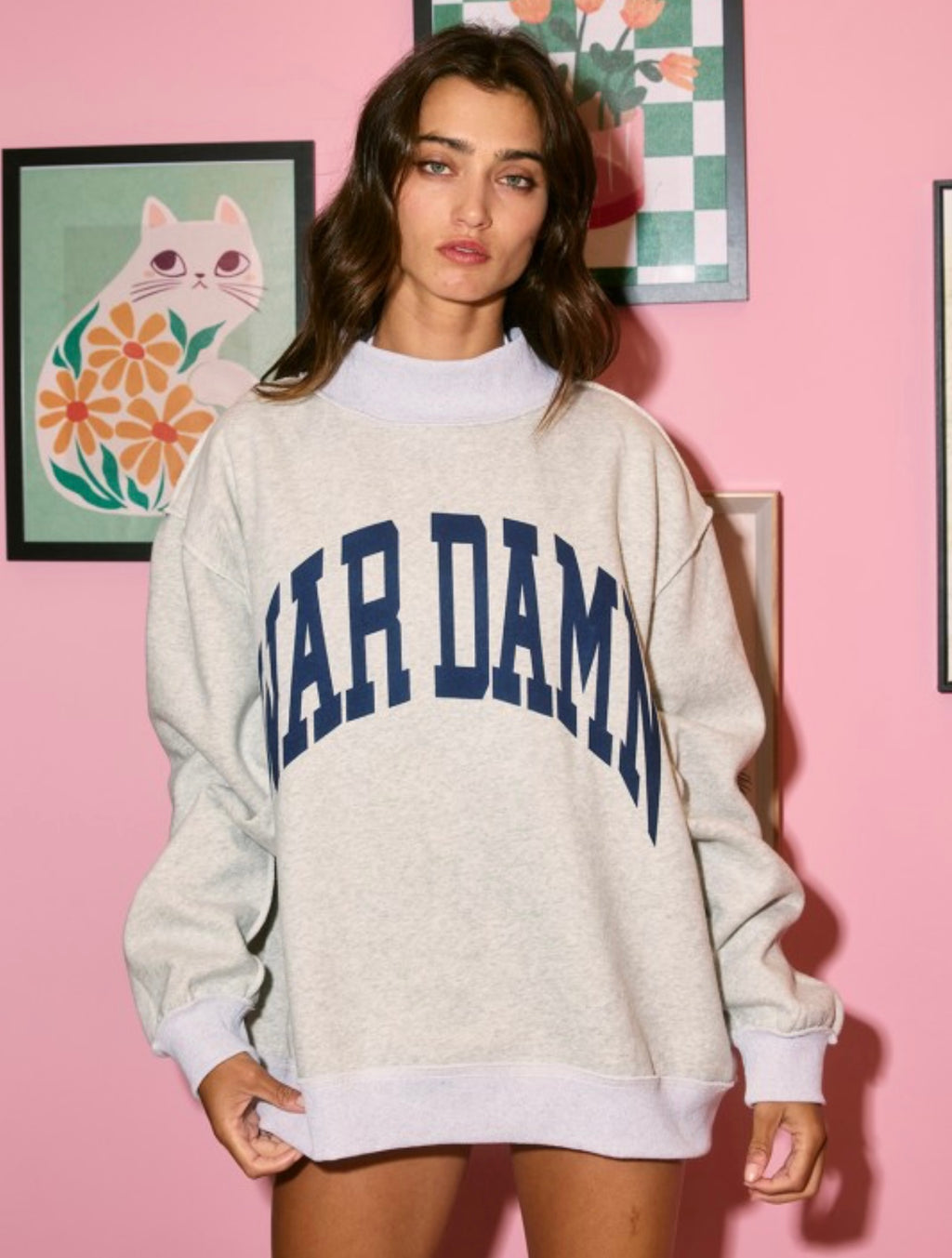 PREORDER-AUBURN Mockneck Sweatshirt
