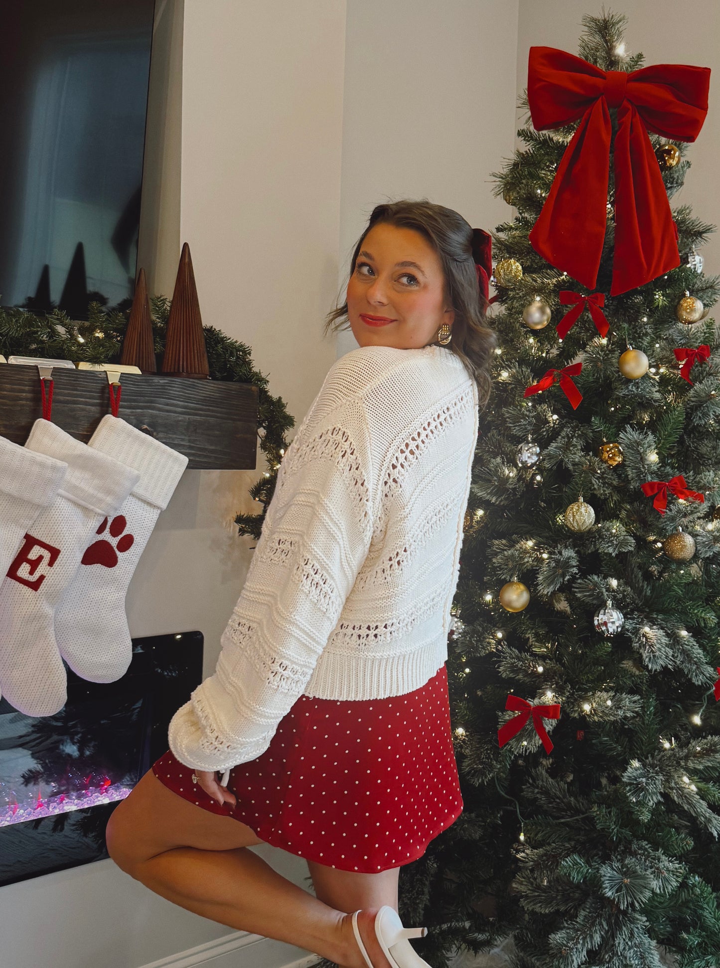 The Merry Mini Skirt