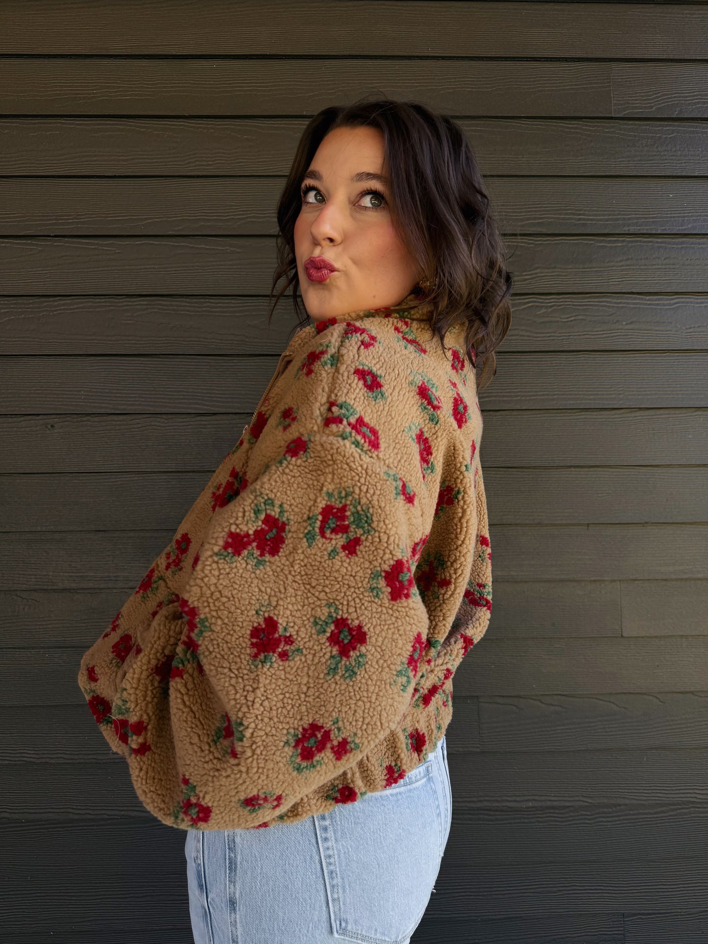 The Autumn Bloom Sherpa