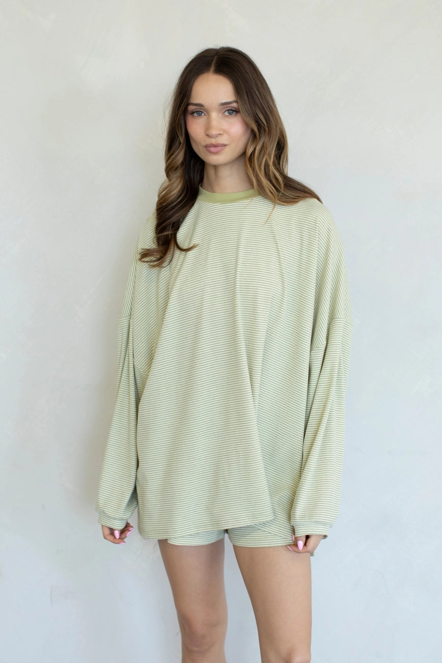 *PREORDER* The Sunday Stroll Top-Lime