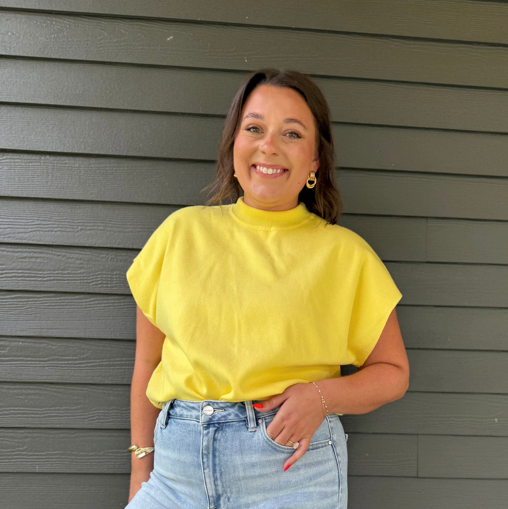 The Amy Top-Yellow