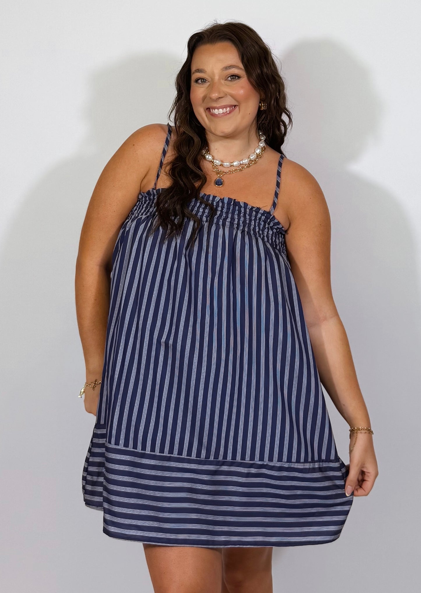 The Harbor Stripe Dress