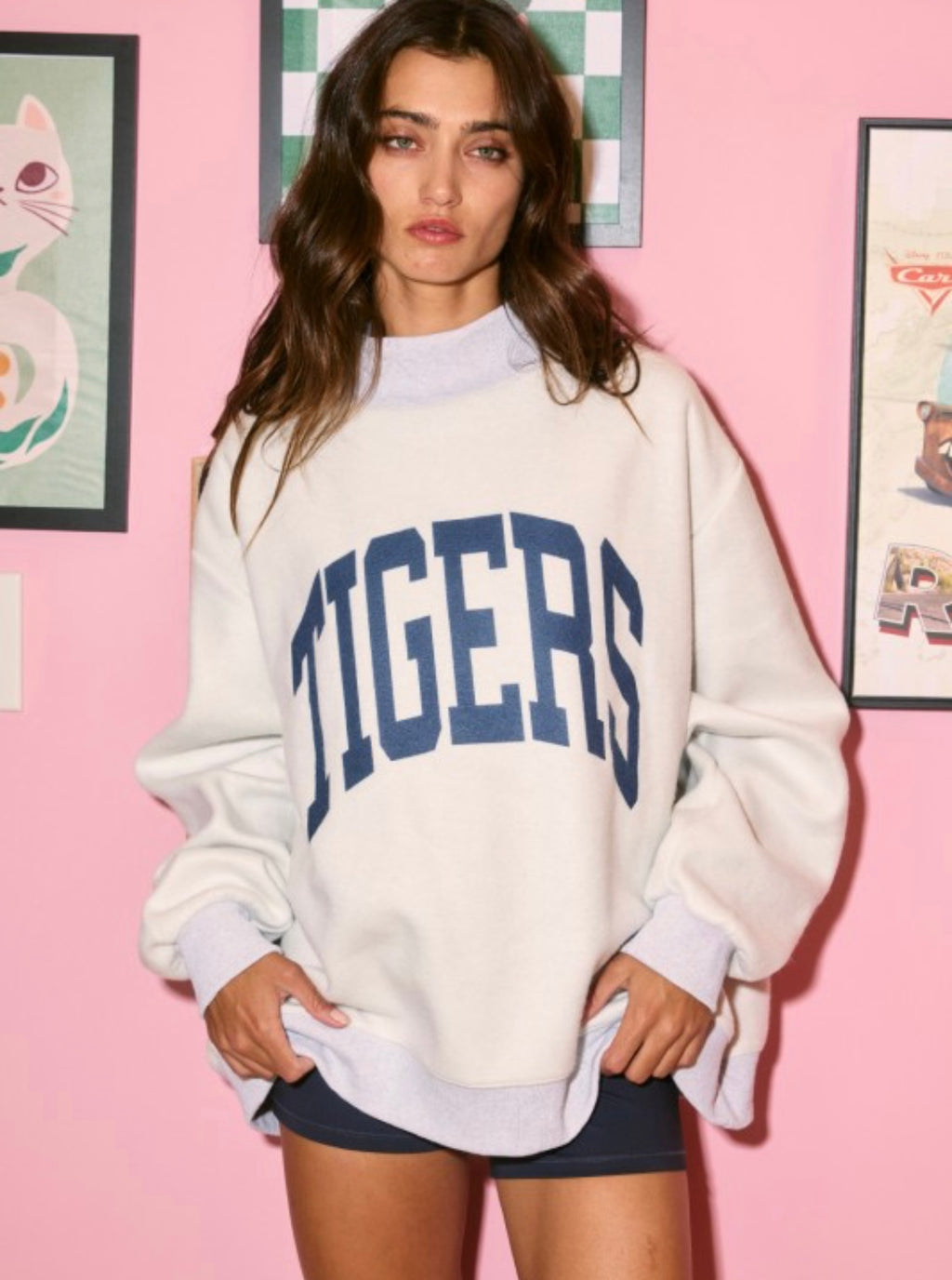 PREORDER-AUBURN Mockneck Sweatshirt