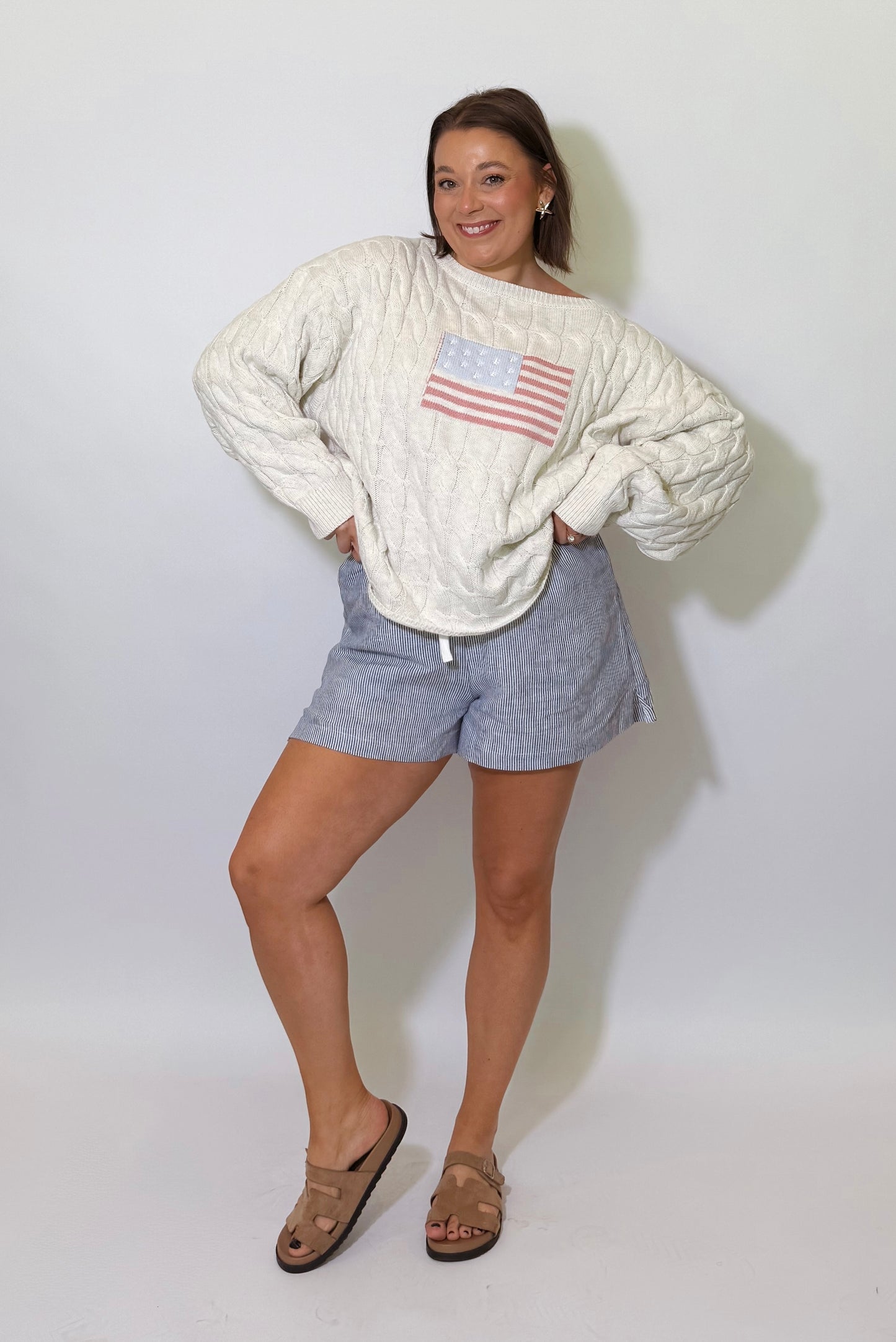 The Americana Cable Sweater