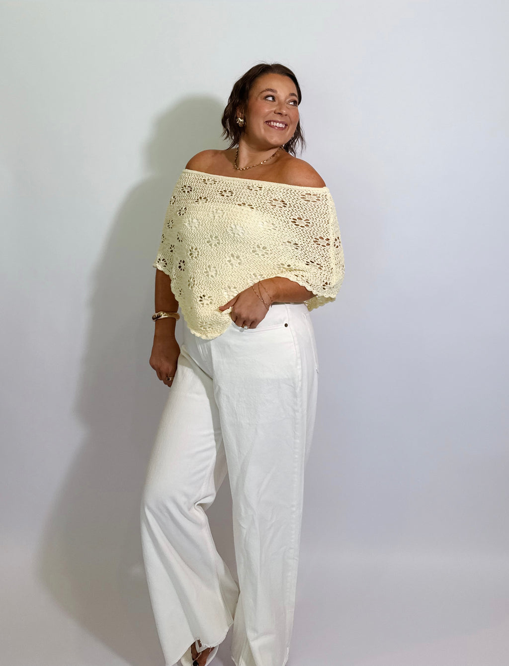 The Sunshine Crochet Poncho