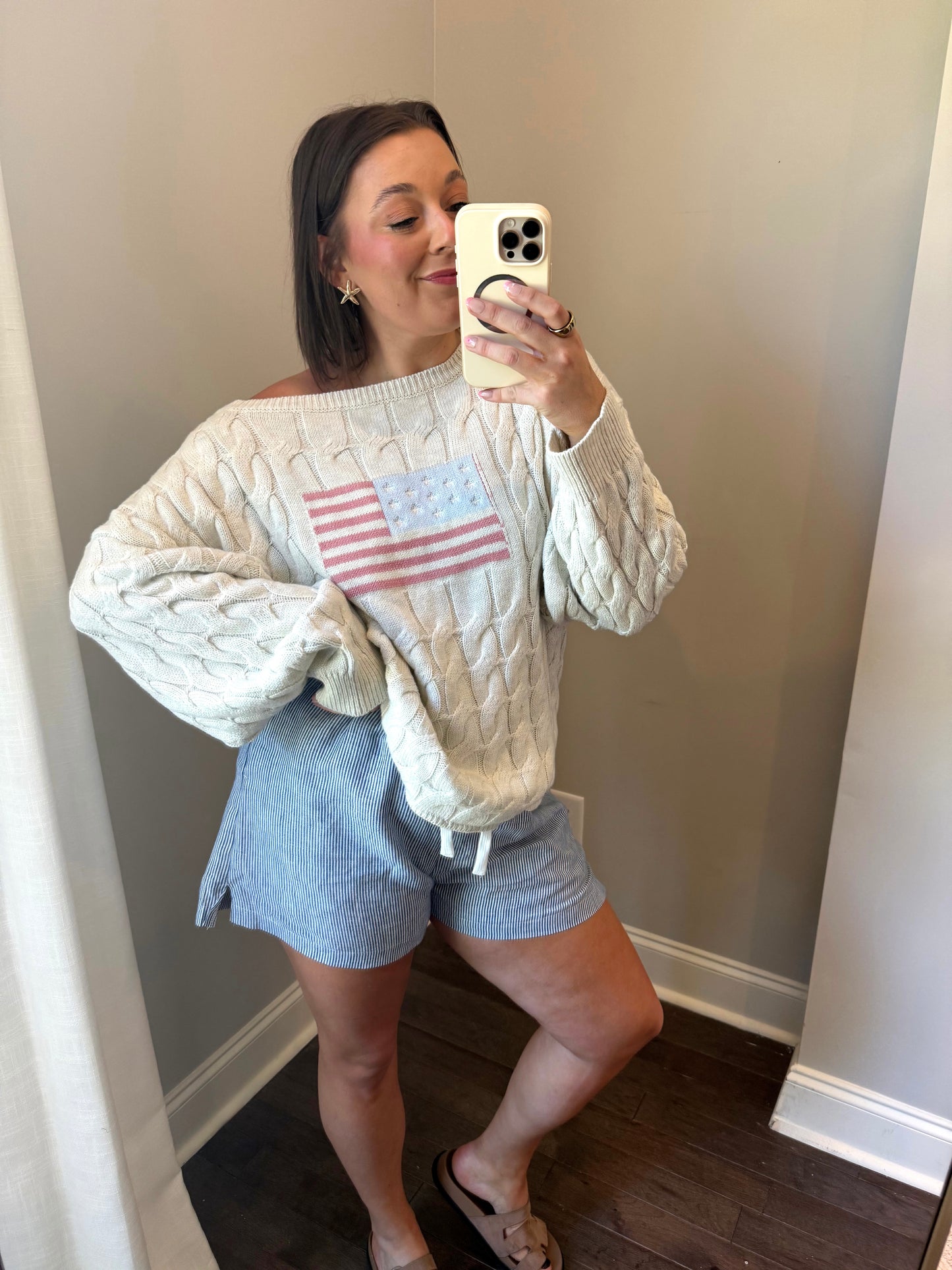 The Americana Cable Sweater