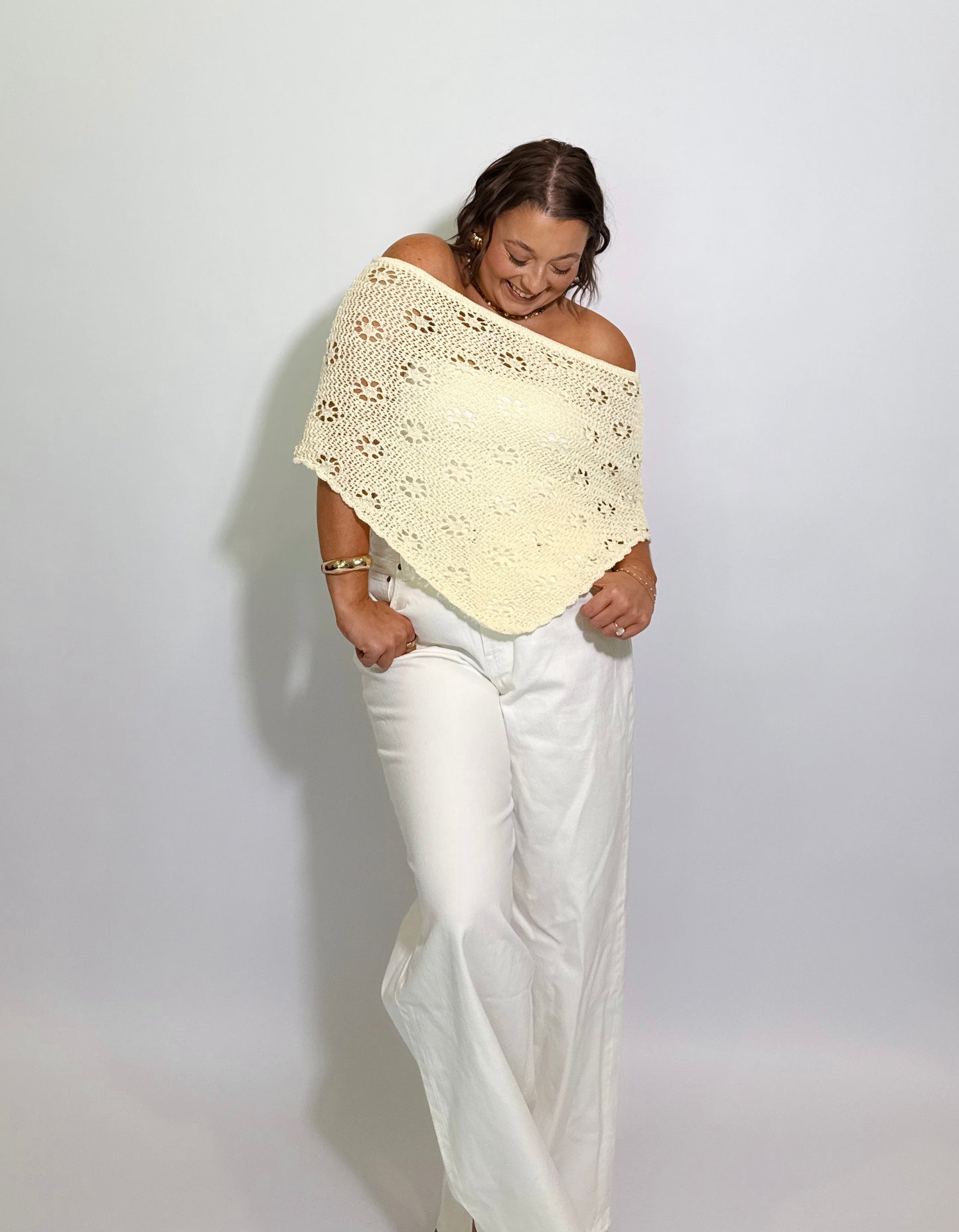 The Sunshine Crochet Poncho
