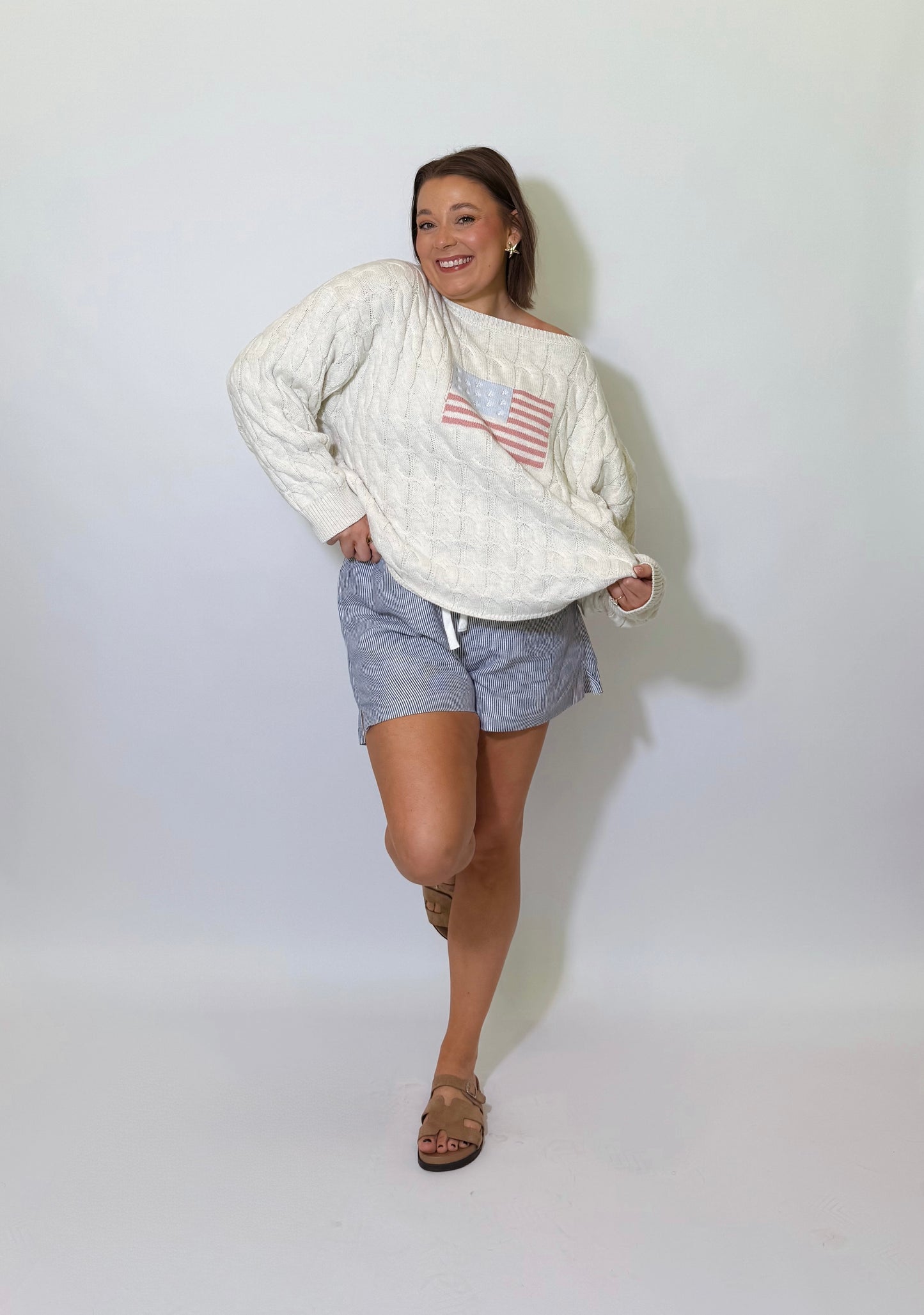 The Americana Cable Sweater