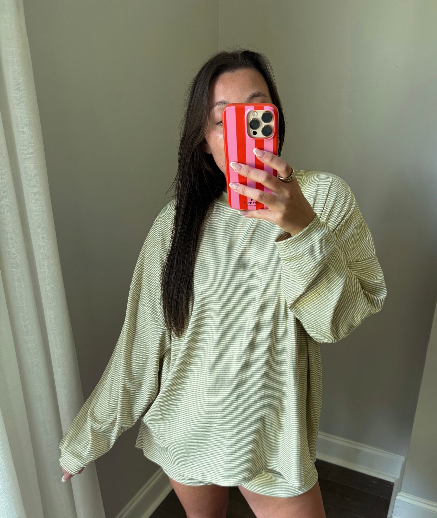 The Sunday Stroll Top-Lime