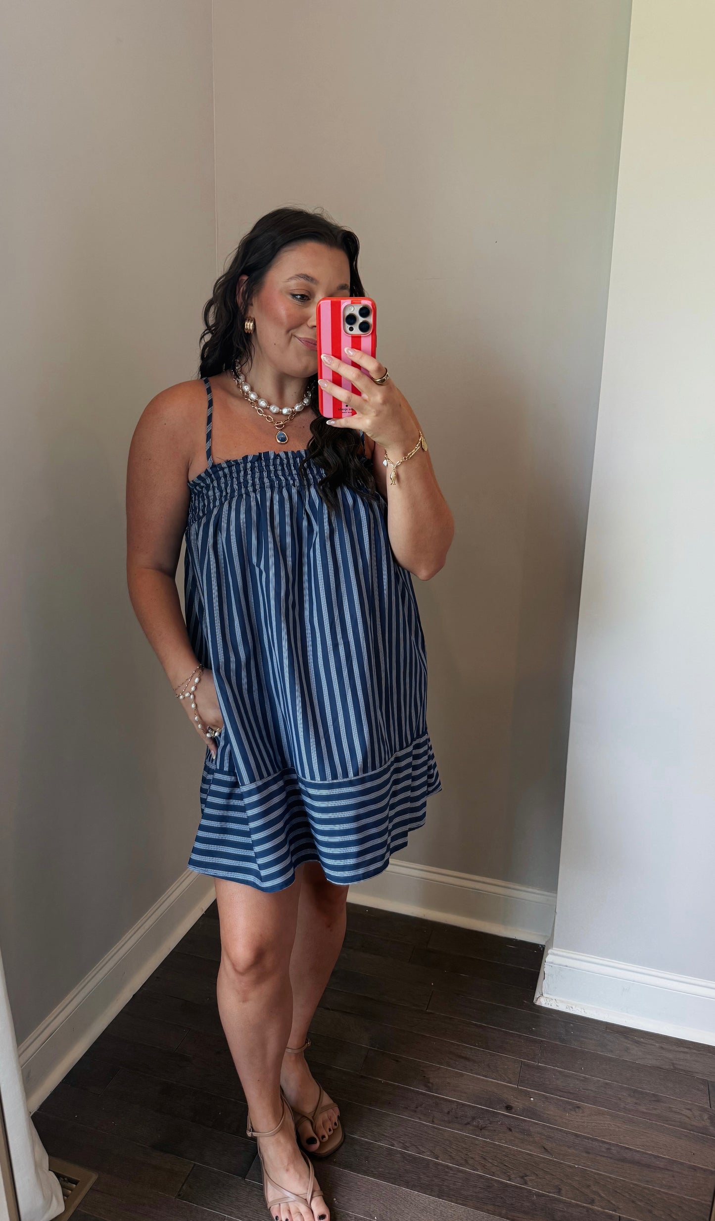 The Harbor Stripe Dress