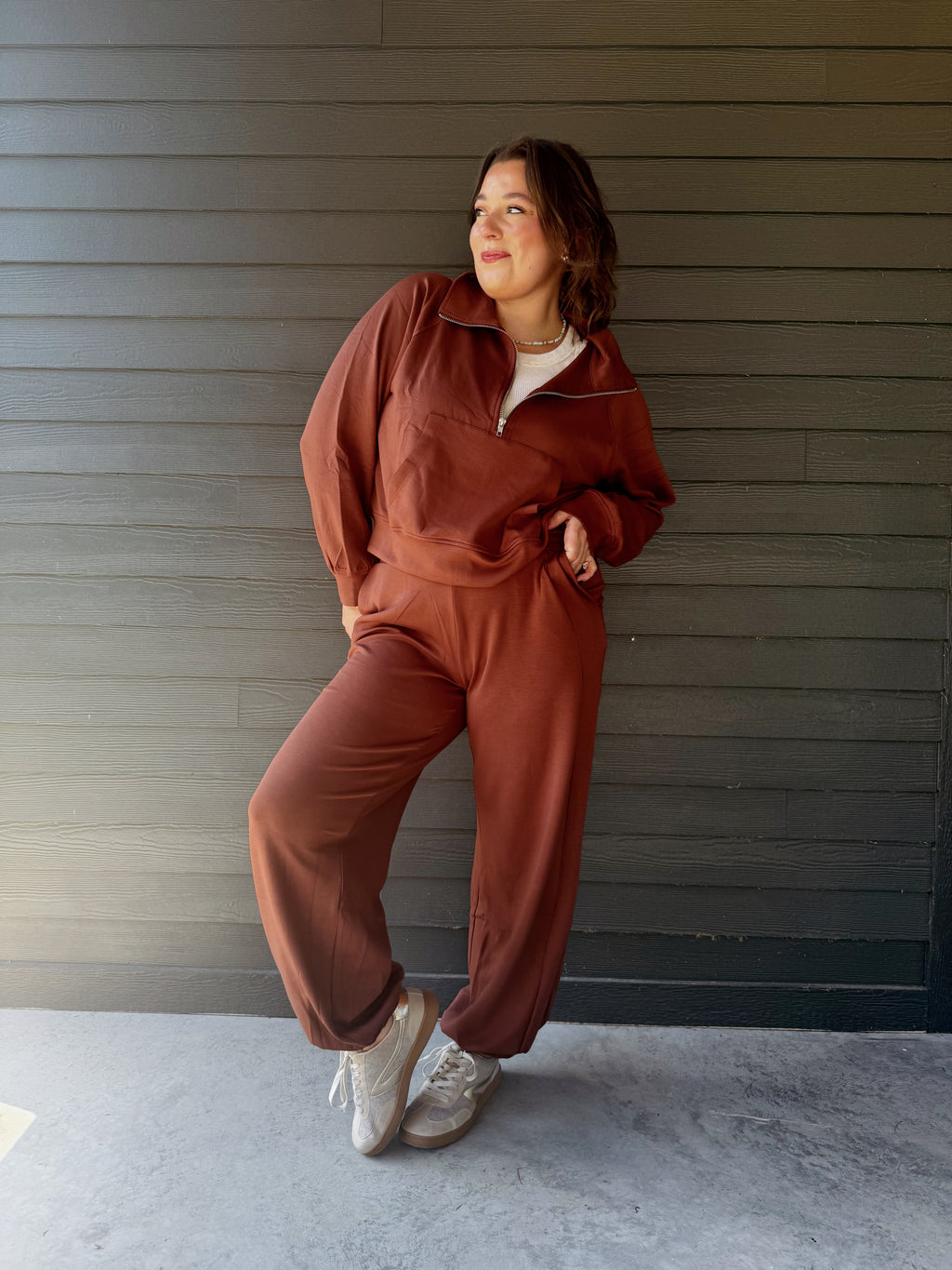 The Hayes Half Zip Sweatshirt