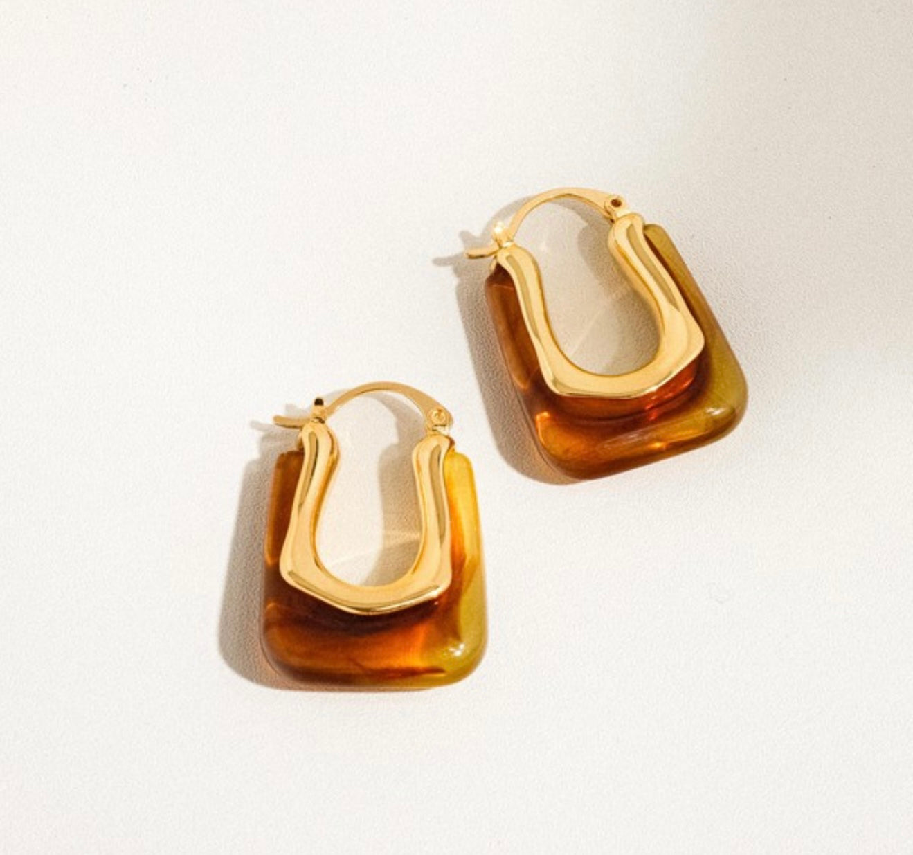 The Tortoise Drop Earrings