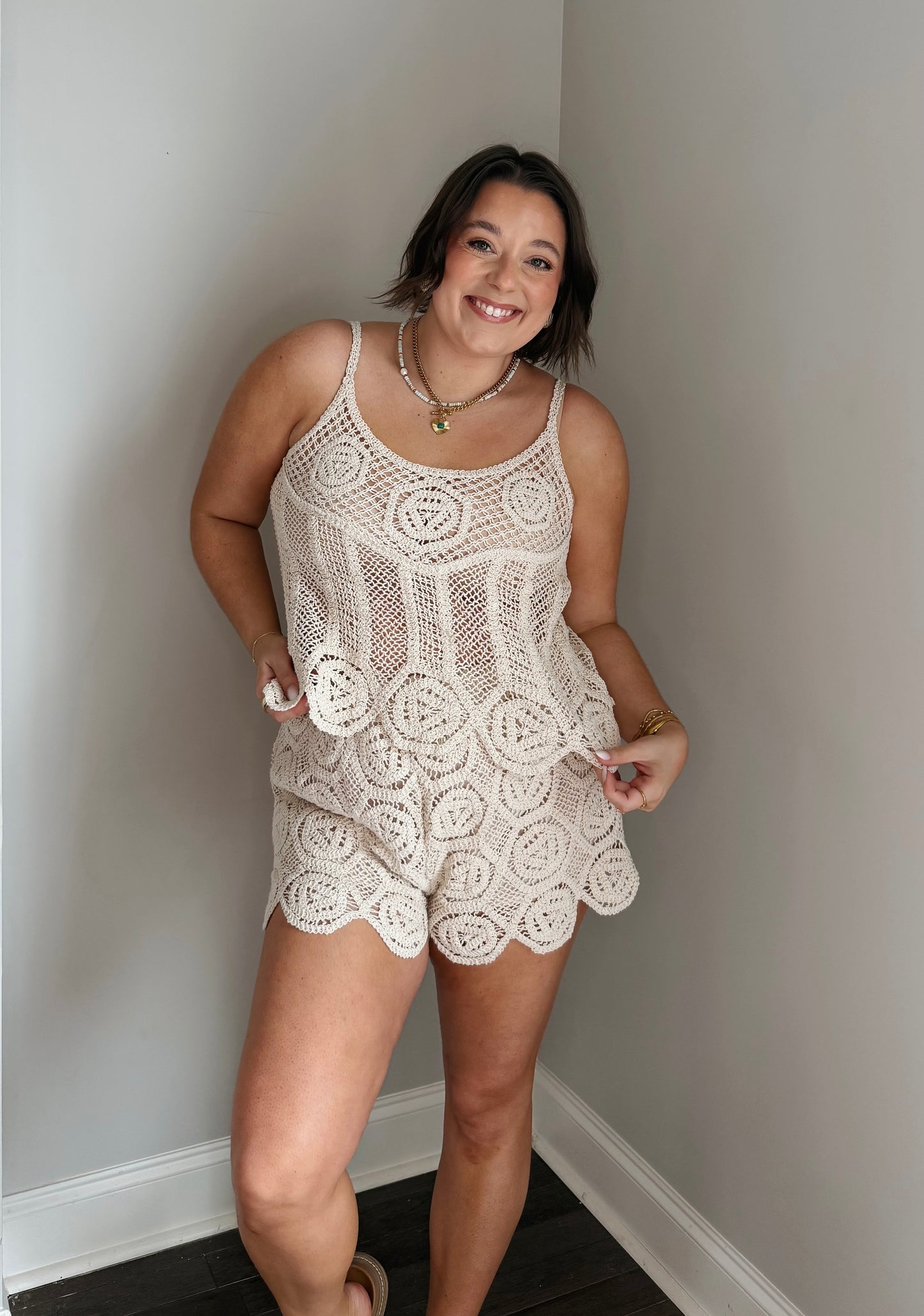 The Tulum Crochet Tank