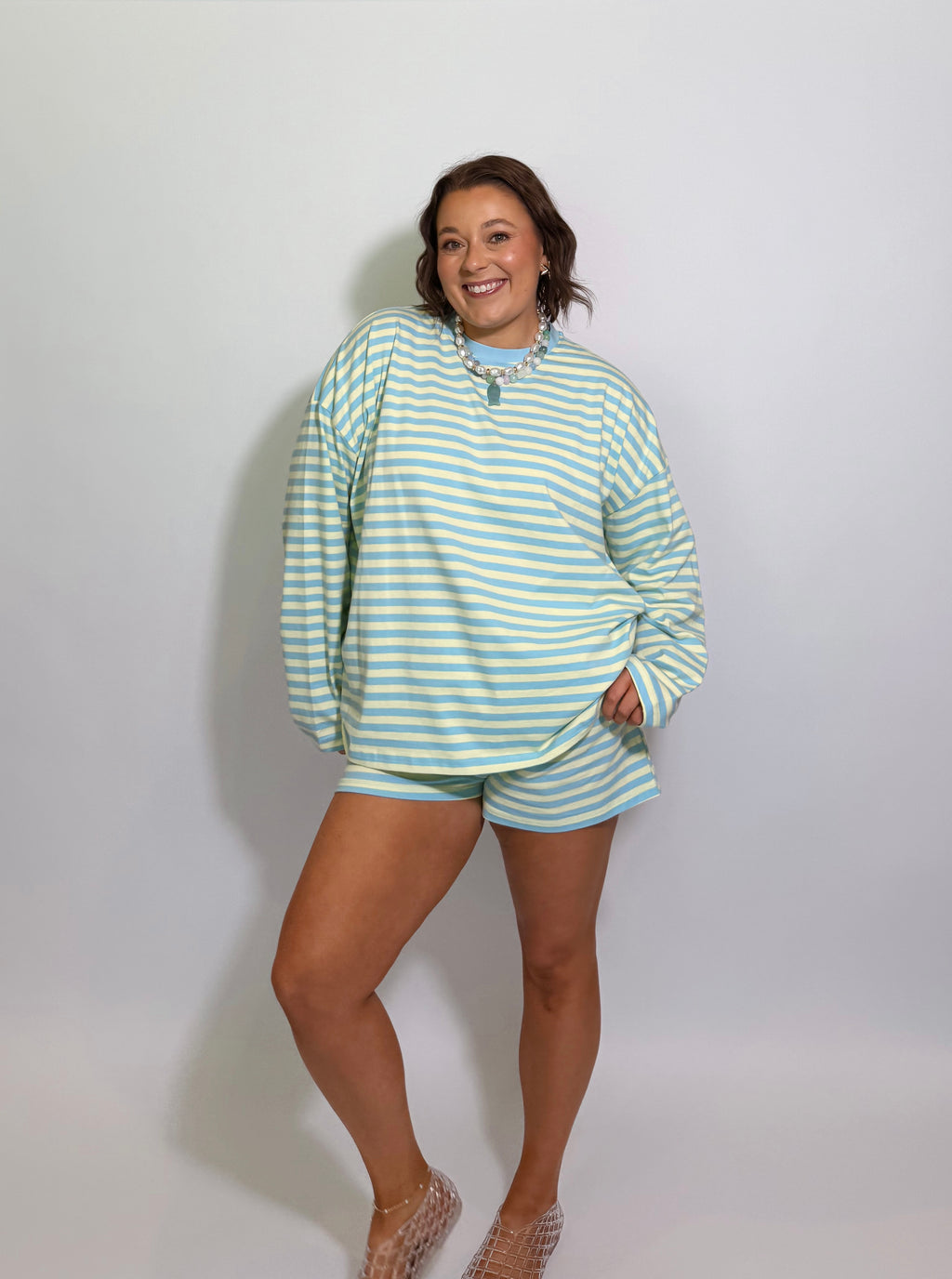 The Sea Glass Striped Top