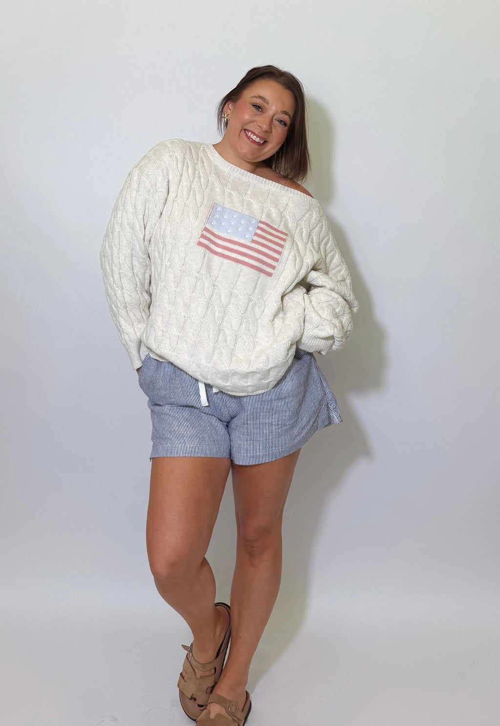 The Americana Cable Sweater