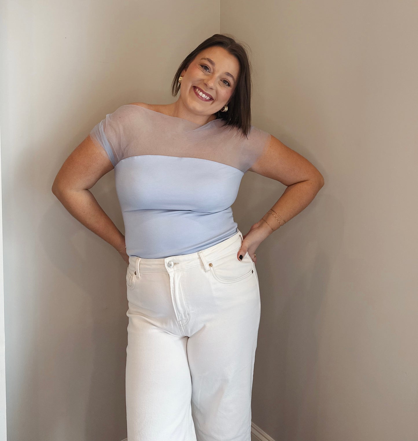 The Something Blue Top