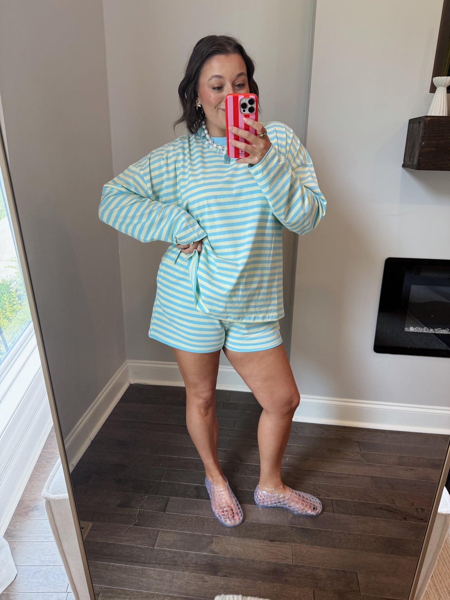The Sea Glass Striped Top