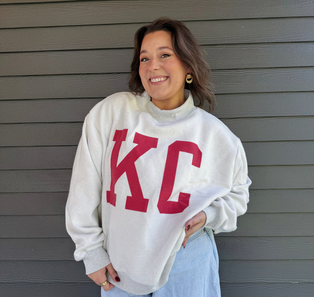 KANSAS CITY Mockneck Sweatshirt