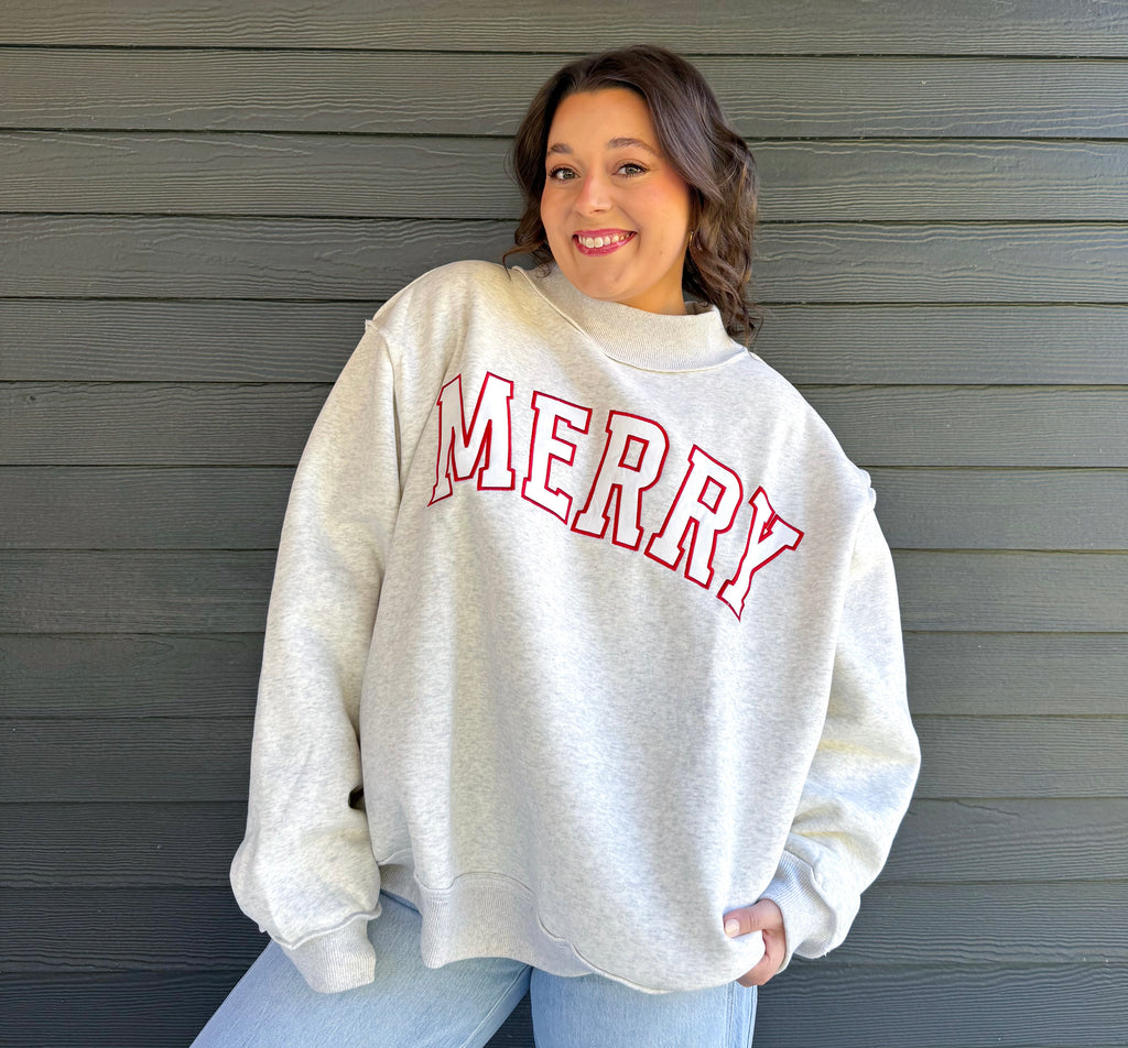 The Merry Mockneck Sweatshirt