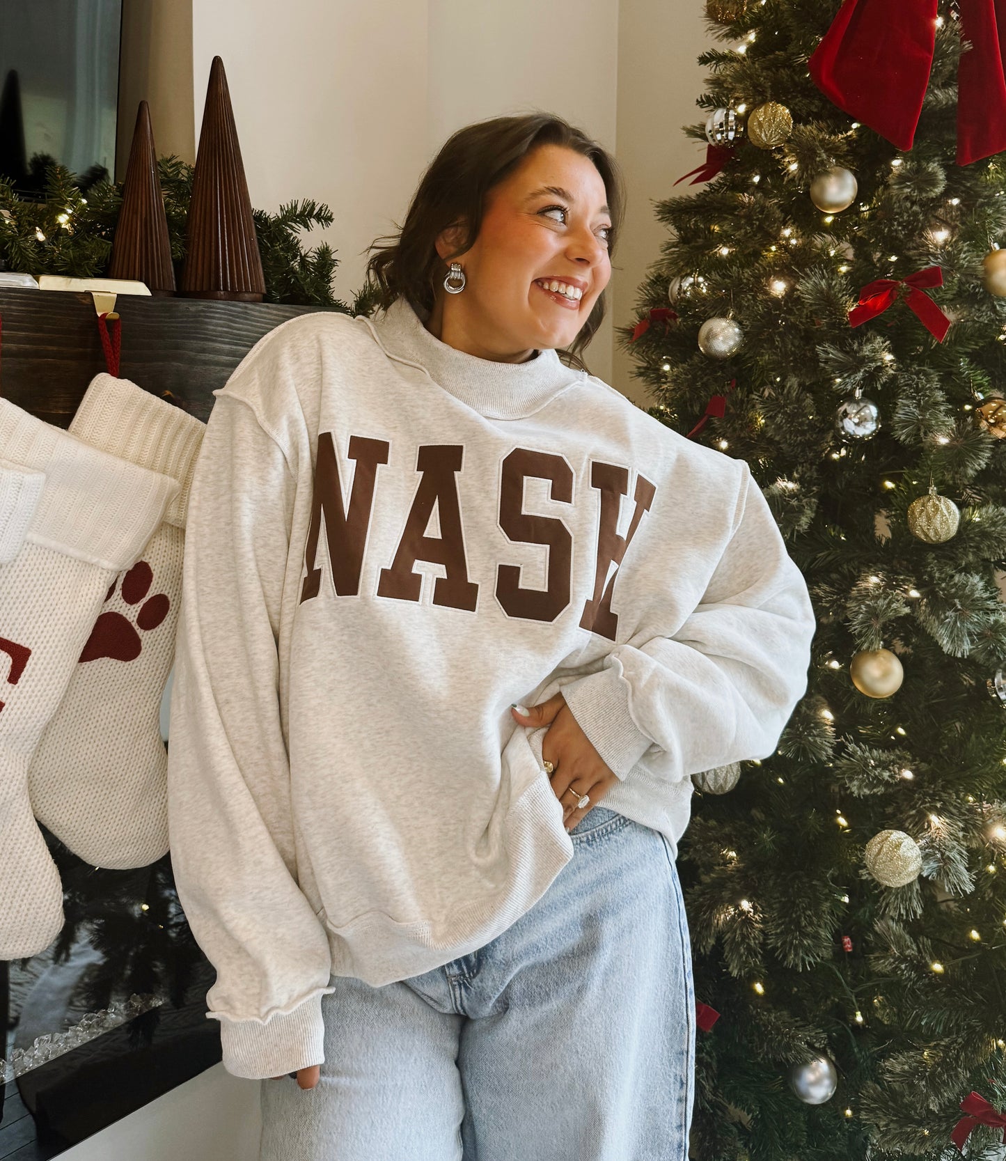 The Nashville Mockneck Sweatshirt