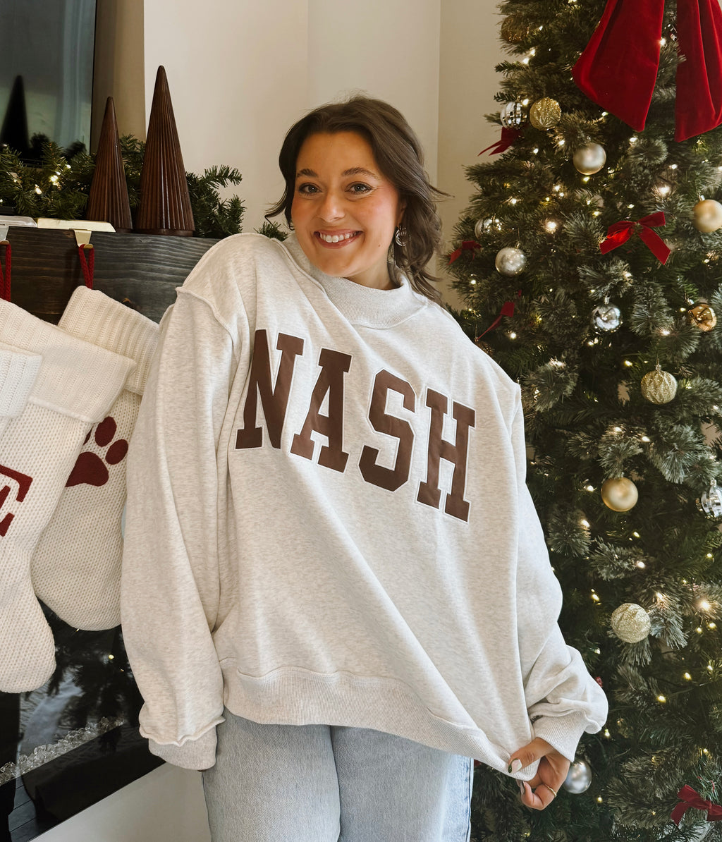 The Nashville Mockneck Sweatshirt