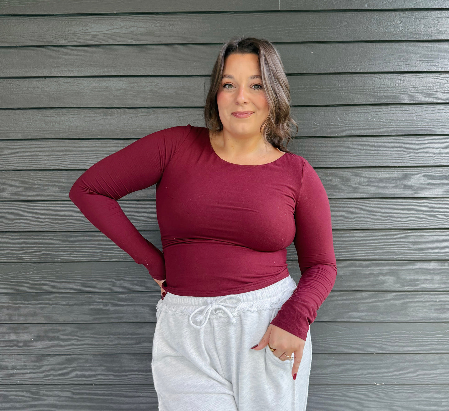 The Lena Scoop Neck