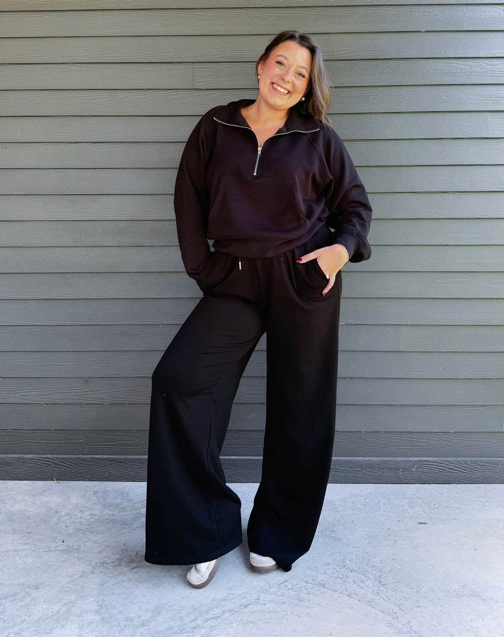 The Hayes Half Zip Sweatshirt