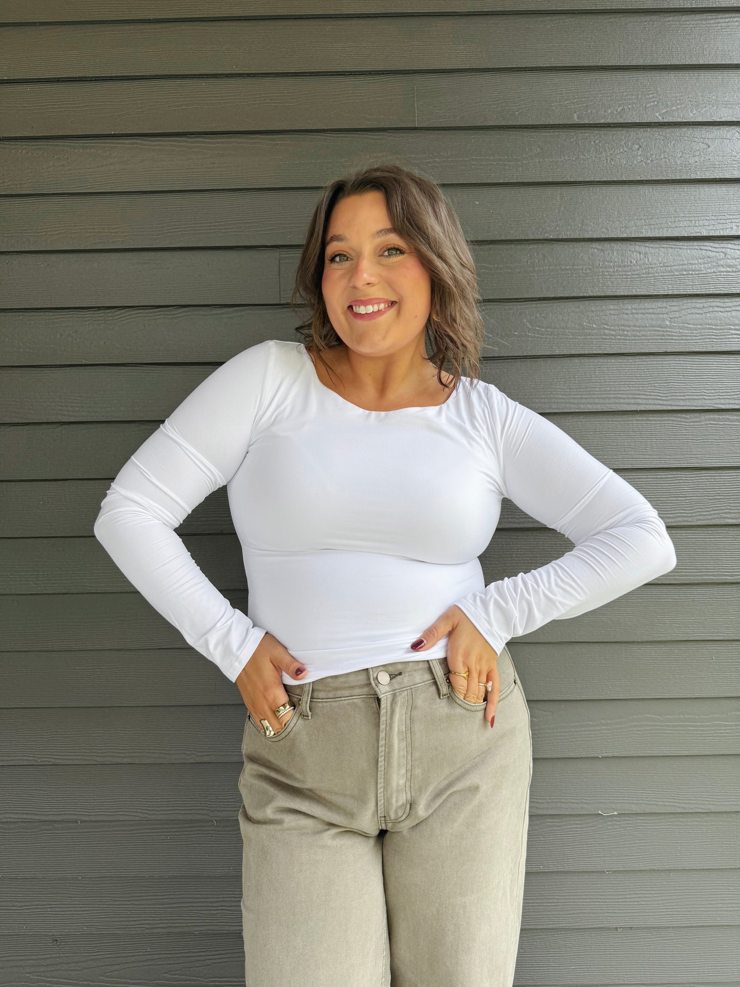 The Lena Scoop Neck