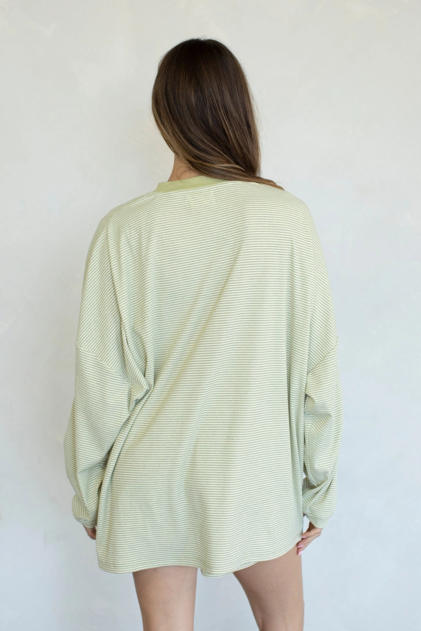 *PREORDER* The Sunday Stroll Top-Lime